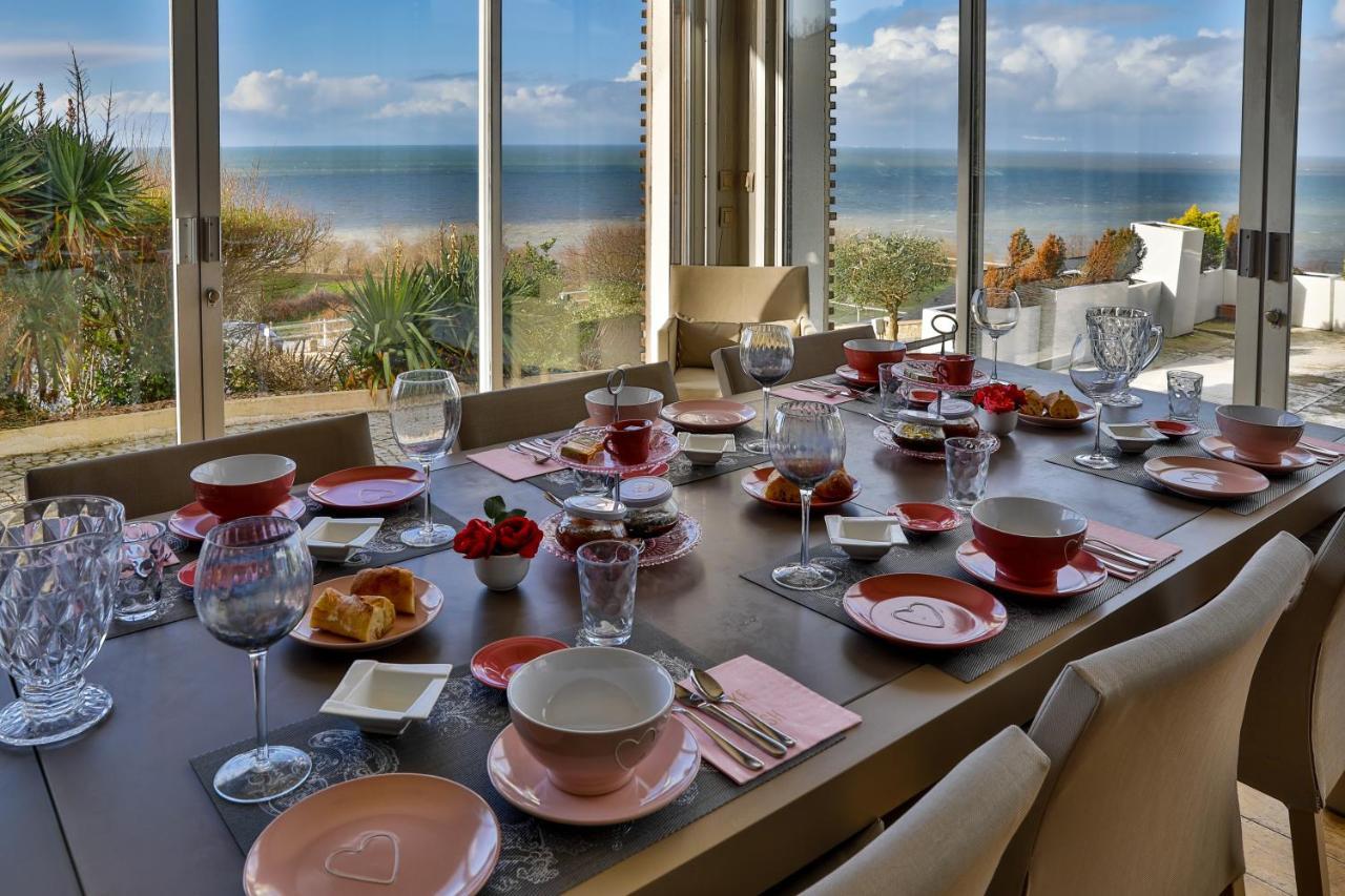 Bed and Breakfast Domaine Du Grand Bec Віллервіль Екстер'єр фото